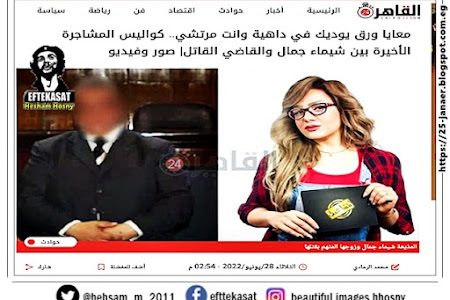 معايا ورق يوديك في داهية وانت مرتشي.. كواليس المشاجرة الأخيرة بين شيماء جمال والقاضي القاتل| صور وفيديو