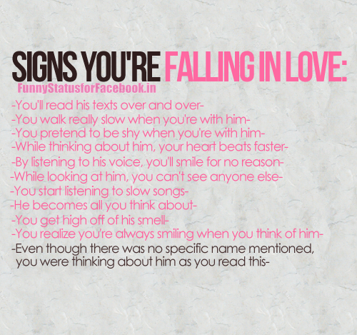 Falling In Love Quotes Images Facebook Status Updates And SMS Messages ...