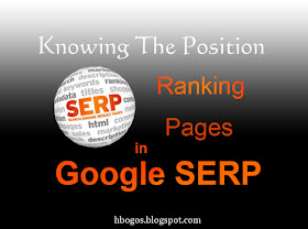 position page in google