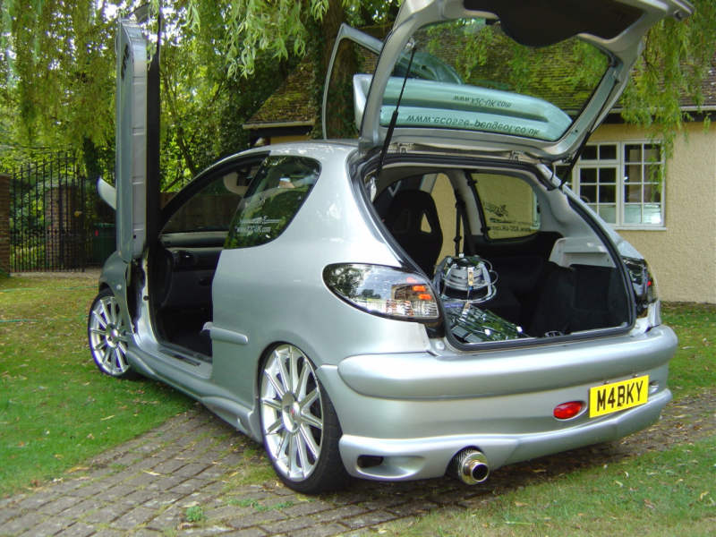 Imagenes de Peugeot 206 tuning