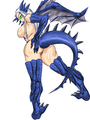 female human dragon