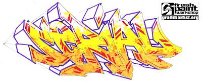 3D Graffiti, Graffiti Letters, Wildstyle Graffiti