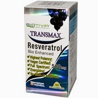 iHerb Coupon Code YUR555 Biotivia, Transmax, Resveratrol, 500 mg, 60 Capsules