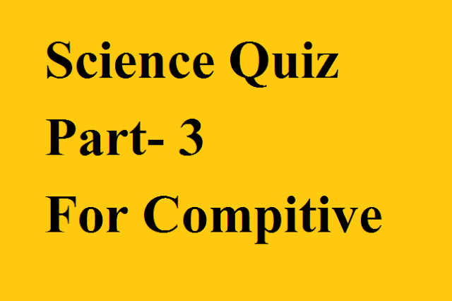 Science Quiz Part-3