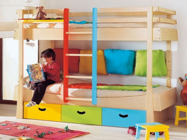 DORMITORIOS INFANTILES COMPARTIDOS - HABITACIONES INFANTILES MINIMALISTAS - RECAMARAS MINIMALISTAS PARA NIÑOS -   DORMITORIOS INFANTILES MINIMALISTAS CON CAMAS LITERAS by http://dormitorioinfantil.blogspot.com/