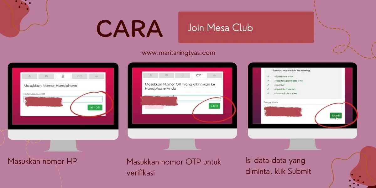 cara join mesa club