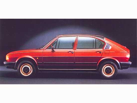 Non possiamo certo dimenticare la favolosa Alfa Romeo Alfasud Valentino