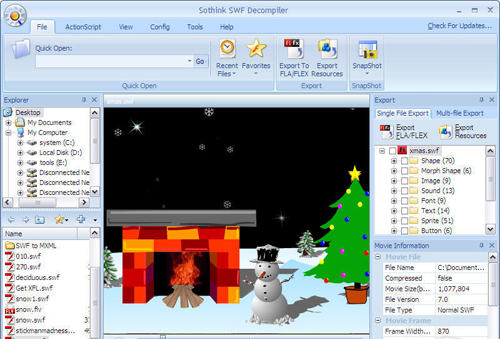 Sothink SWF Decompiler 7.3 4959