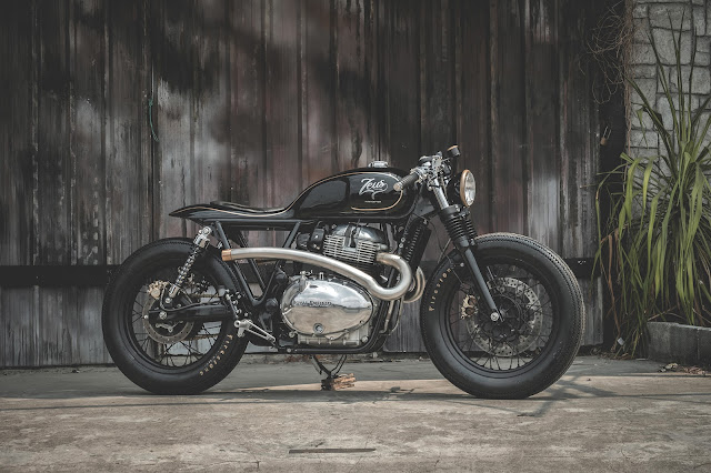 Royal Enfield Interceptor By Zeus Custom Hell Kustom