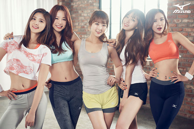 EXID Mizuno Sports