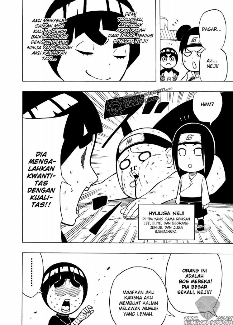 Baca Manga Komik Rock Lee Sprintime of Youth