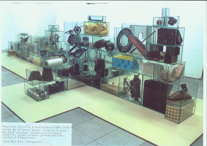 Encased Objects and Sculptures(studio trial run)-1999