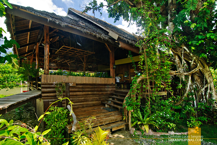 Restaurant Building at the Loboc River Resort in Bohol
