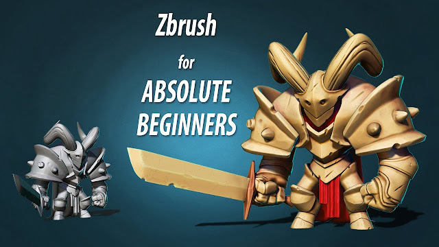 Absolute Beginners Zbrush course by Udemy