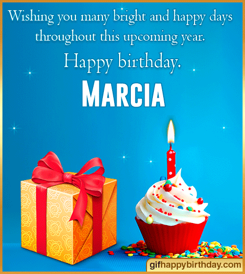 happy birthday marcia images
