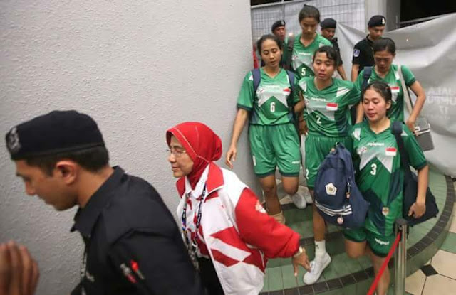 Video Pasukan Takraw Wanita Indonesia Tarik Diri, Jurulatih Tidak Puas Hati Pengadil!