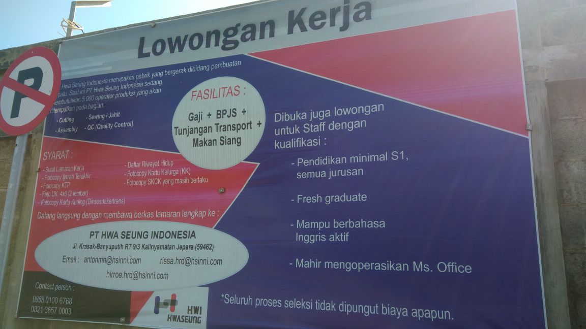 Lowongan Kerja Pt Hwaseung Indonesia Hwi Kab Jepara Lowongan Kerja Update Indonesia