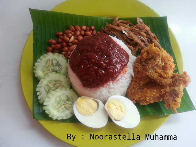 Tautan Hati NabilaHasyim: RESEPI : Sambal Nasi Lemak yang 