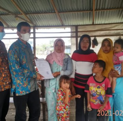 Empat Keluarga Nelayan Pantai Labu Yang Ditangkap Malaysia di Bantu HNSI Sumut