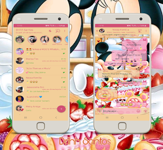 Minnie Mickey Cute Theme For YOWhatsApp & Fouad WhatsApp By Driih Santos