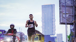  Ksatria Buaya Putih Raih Juara Lari Lampung Half Marathon