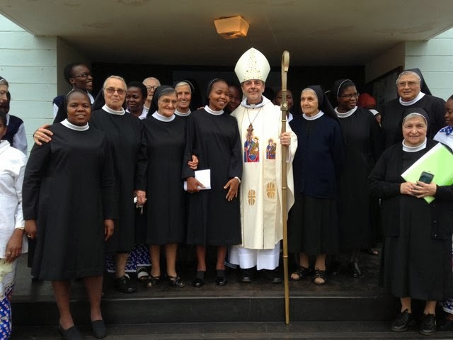 Final vows of Sr Gabisile Mavimbela OSM at Hluthi