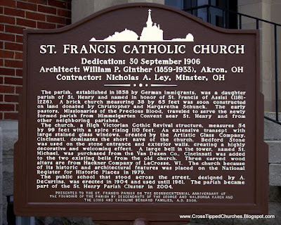 Church Historical Marker with church history.