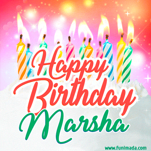 happy birthday marsha images