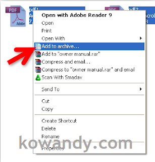 memberi password pada winrar dan winzip