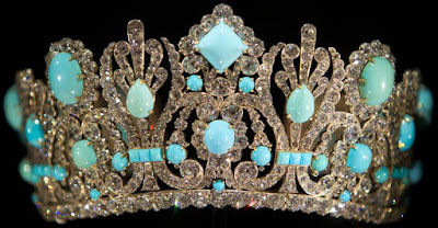 Empress Marie Louise France Emerald Diadem Tiara Nitot Turquoise Smithsonian