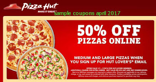 Pizza Hut coupons april