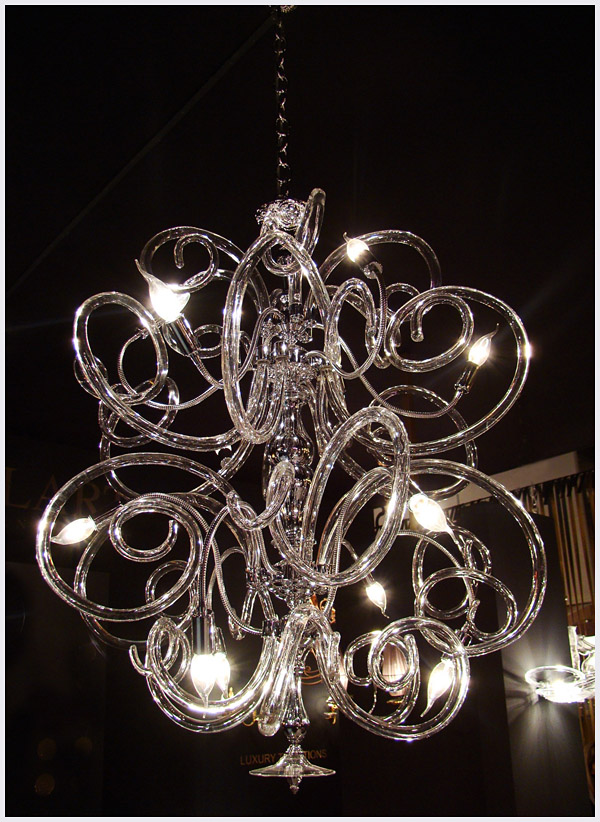 Modern Glass Chandeliers