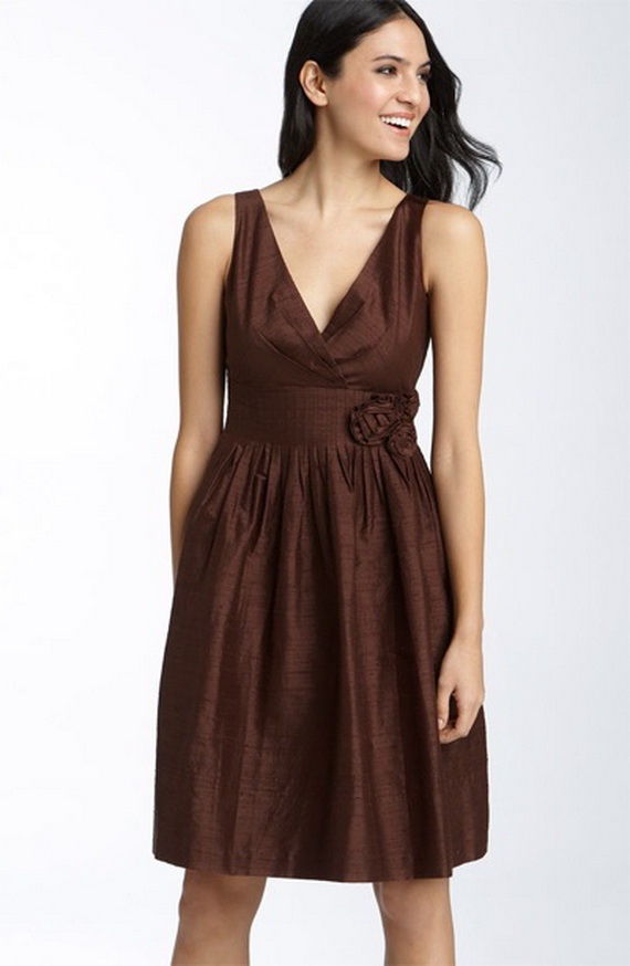 Elegant Brown  Bridesmaid  Dresses 