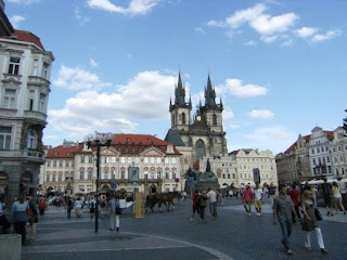 vista de la ciudad de Praga