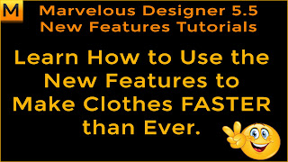 Marvelous Designer 5.5 video tutorials