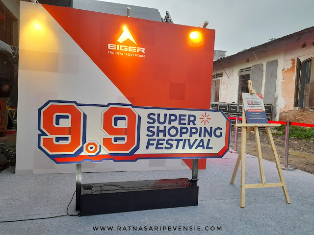 Keseruan Acara EIGER 9.9 Super Shopping Festival di Bandung