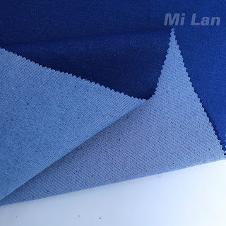 Vải Jean lụa Nữ pha Poli W38