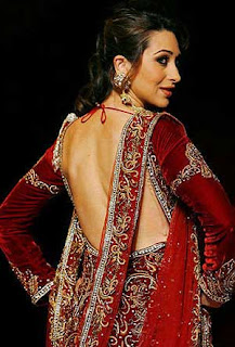 karishma kapoor in saree