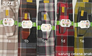 sarung celana anak azzam size 1