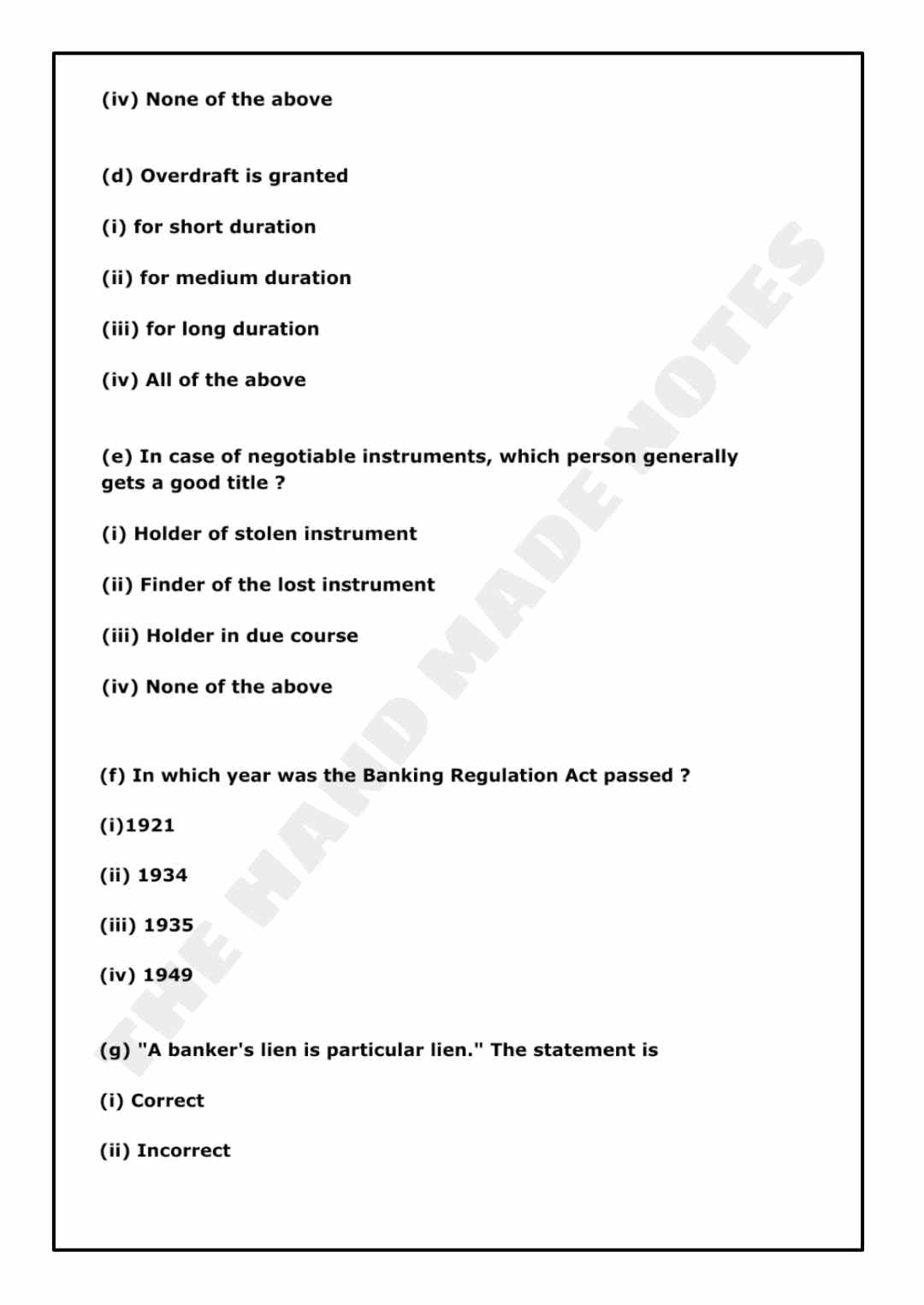 Gauhati University Banking Question Paper 2022 BCom 5th Sem CBCS Pettern (Honours/Regular)
