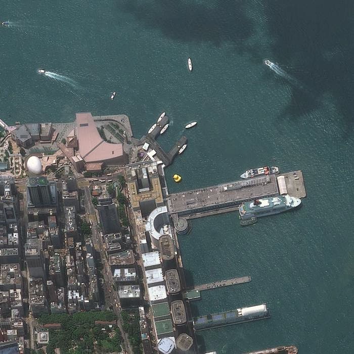 A giant rubber duck, Hong Kong, China, May 9, 2013