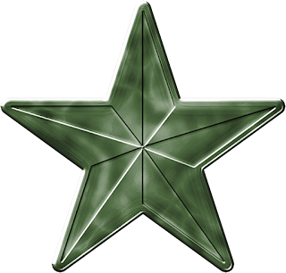 Free Printable 3D Stars Clipart.