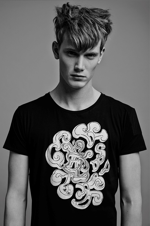 Malcolm De Ruiter — Saint Laurent x Grimes T-Shirt Capsule S/S 13 Collection 