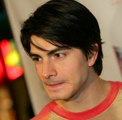 Brandon Routh looks great in a clean cut layered hairstyle,