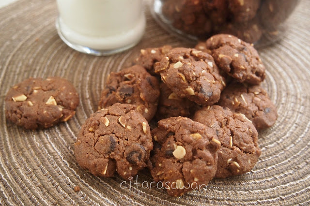 Biskut Famous Amer Chocolate Chips Cookies ~ Resepi Terbaik