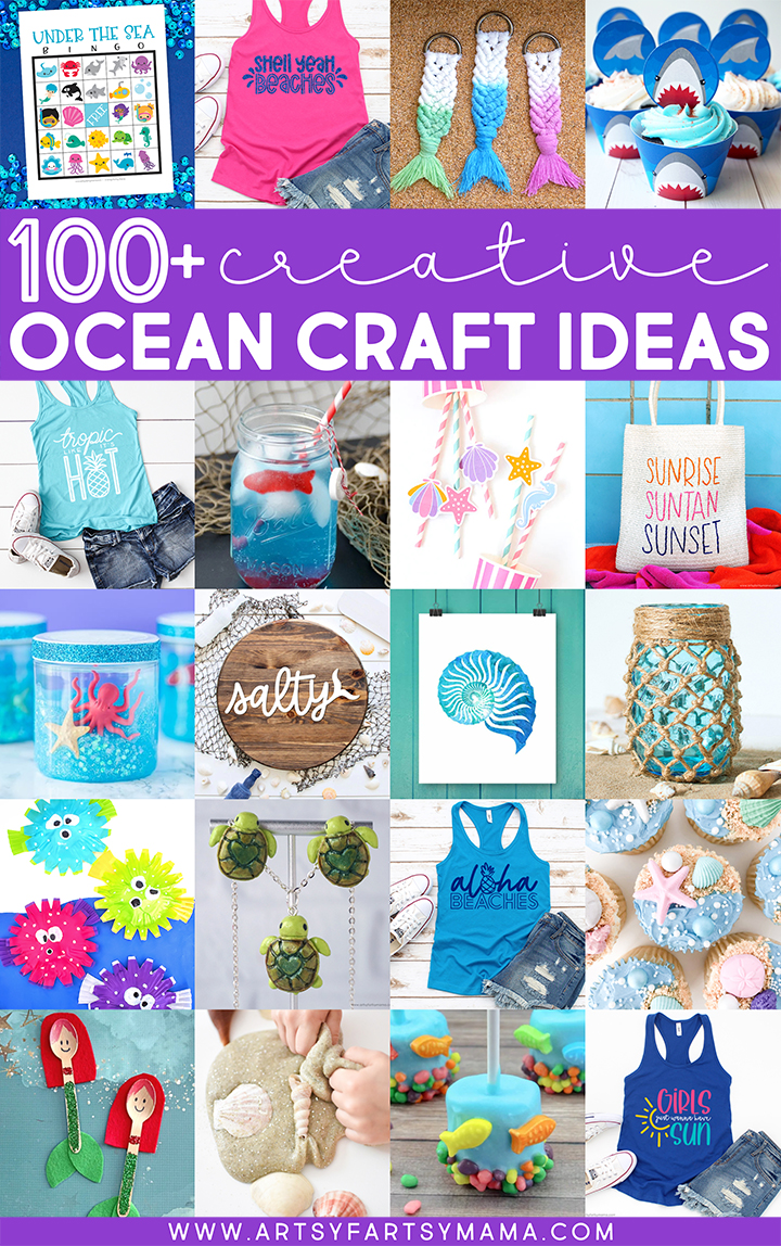 100+ Creative Ocean Craft Ideas