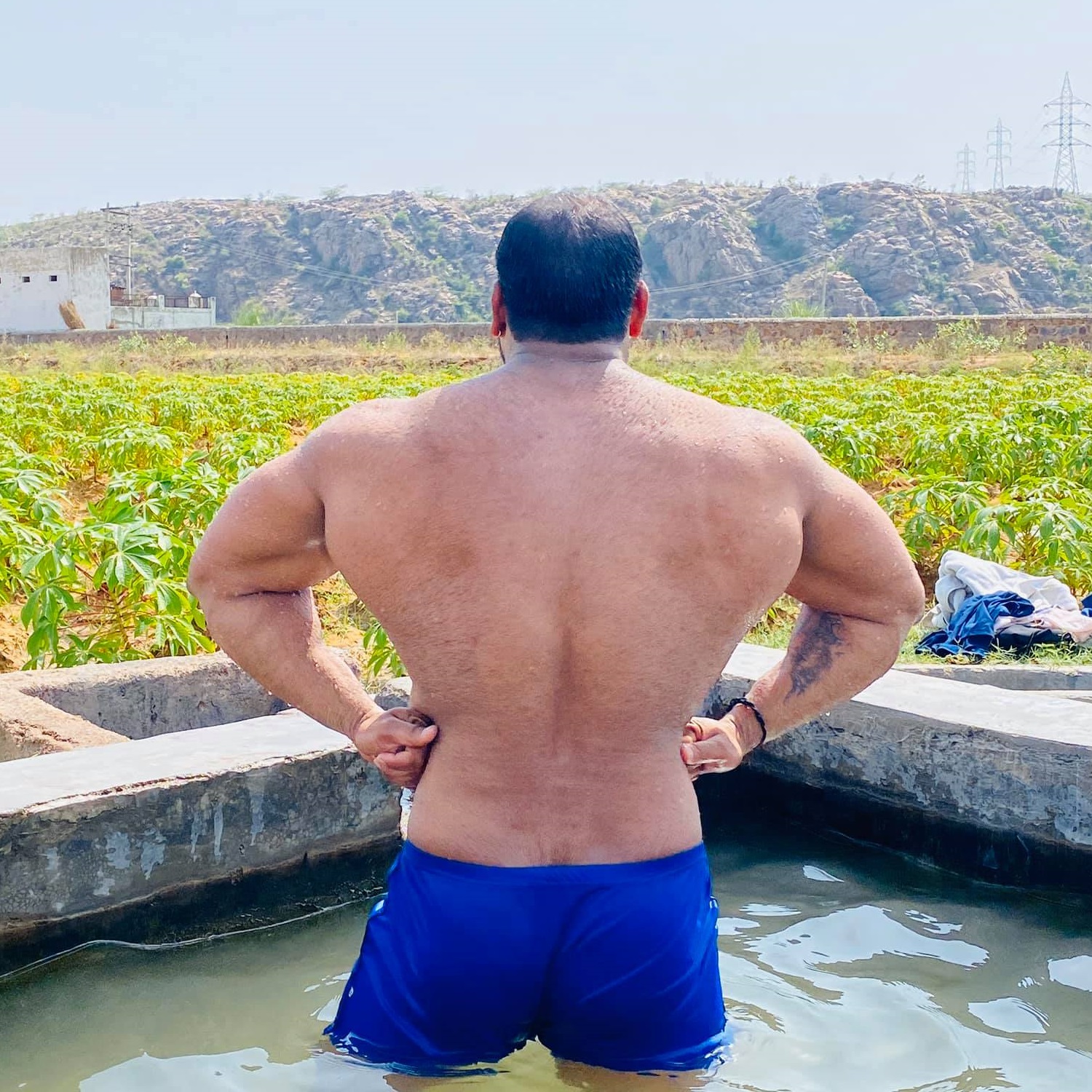 Muscle Lover Indian Muscle Hunk Rajesh Bhadana
