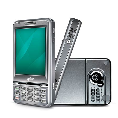 The Spice D1100 Candybar style India's first Dual SIM Mobile Phone PDA is