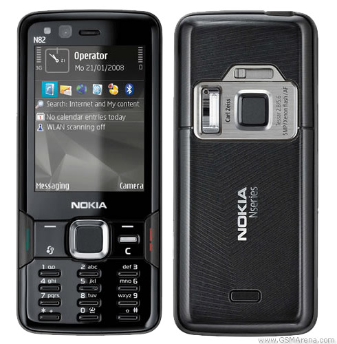 Nokia N82 specifications