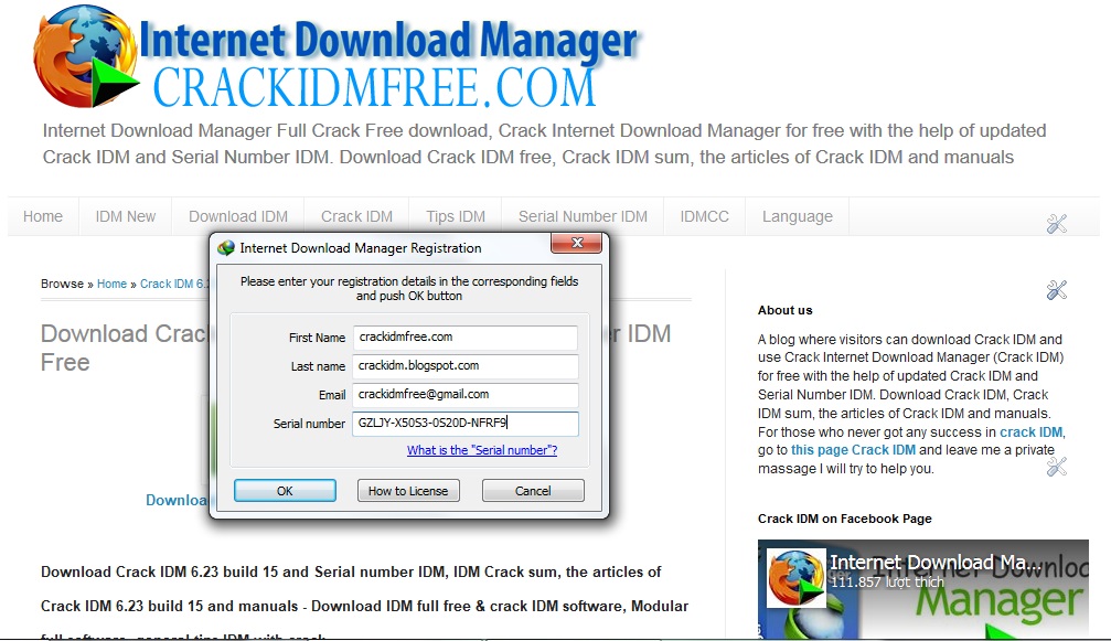 Internet Download Manager 6.25 build 10 Universal Full Crack - IDM Crack Free - Download Crack ...